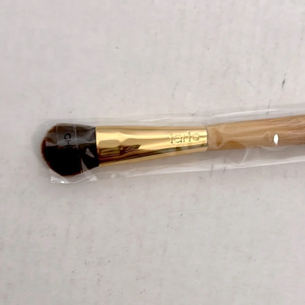 Tarte Eyelash pouch with double ended shader & blending eyeshadow brush NWT
